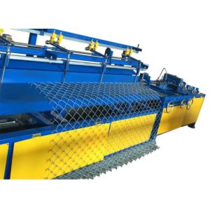 China Automatic Cheap Price Single Worm Chain Link Fence Machine on sale