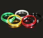 30mm Aliuminum Wheel Hub Centric Rings With Anodize Coatings OD93.0 ID60.0