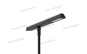 China 50 led outdoor solar motion light 260WH LiFePO4 Battery factory