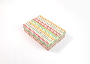 China Silk Packaging Apparel Packaging Box With Lids Colorful Cardboard factory