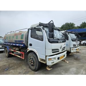China MT5070WTEQ Water Bowser Tanker Used Dongfeng Water Transporting Truck on sale
