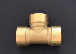 China 6000LBS Butt Weld Reducing Tee Copper Pipe Fittings factory