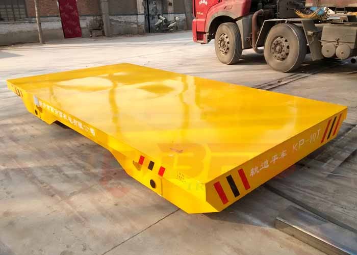 Flatbed Large Workpiece Coil Transfer Cart For Building Construction Busbar Power