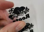Clothes 3D Molded Design Silicone Heat Transfer Labels Eco Friendly
