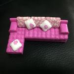 ceramics model sofa 1:50 colorful model sofa