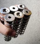 N52 Neodymium Magnet Circular Tube Radial Oriented Sintered