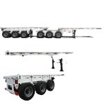 20ft Container Interlink Truck Skeleton Super Link Semi Trailer with FUWA BPW