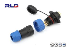 China ISO9001 IP68 Circular Male 5A 10A SP13 Waterproof Power Connector factory