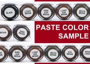 China 3ML Sample Lushcolor Permanent Makeup Cream Pigments For Eyebrow Practice factory