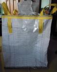 Bottom Discharge Conductive Bulk Bags , Ventilated Bulk Bags With Strong Sealing