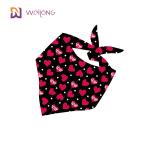 Valentines Day Pet Bandana Double Cotton Triangle Scarf Pet Holiday Bib Set