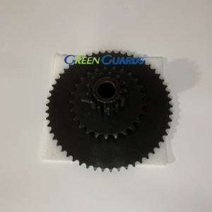 China OEM Standard Pinion Double Sprocket G663703 Lawn Equipment Replacement Parts for Turfco Machine factory