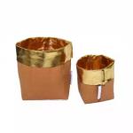 Custom Reusable Recycling Paper Bag Seedling Pots 0.55mm Washable Paper Bag For