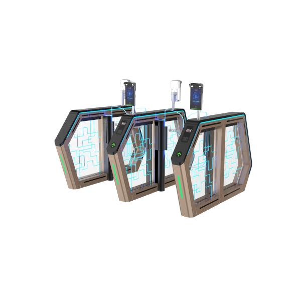 Secuirty Slim Door Access Control Turnstile Gate Entrance / Exit 10 Mllion Times