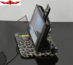 New Arrivals LEOPARD Blackberry Z10 Flip Cover Cases Multi Type With Holder