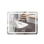 Bathroom mirror lamp square smart make-up mirror light hotel led anti-fog