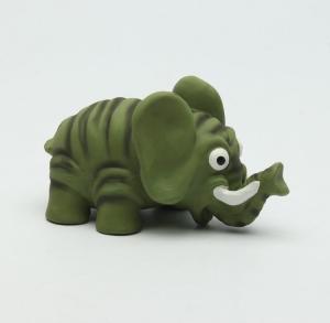 China Lovely Stuffed Rubber Elephant Dog Toy Customized Size ODM Services factory