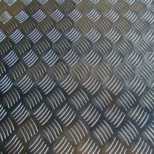 China Five Bars 4mm Ship Floor 5052 H112 Aluminium Checker Plate factory