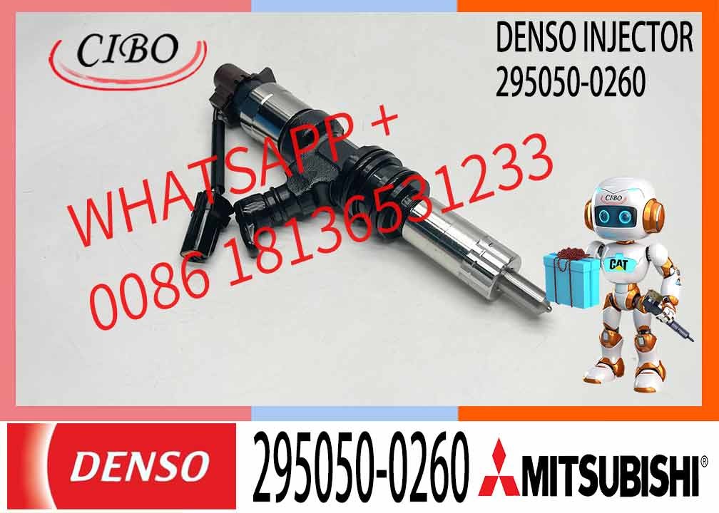 Diesel Common Rail Fuel Injector 295050-0260 Me306476 095000-6861 095000-8620