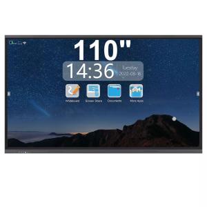 China IR Touch Screen 110 Inch Smart Board Smart Interactive Whiteboard factory