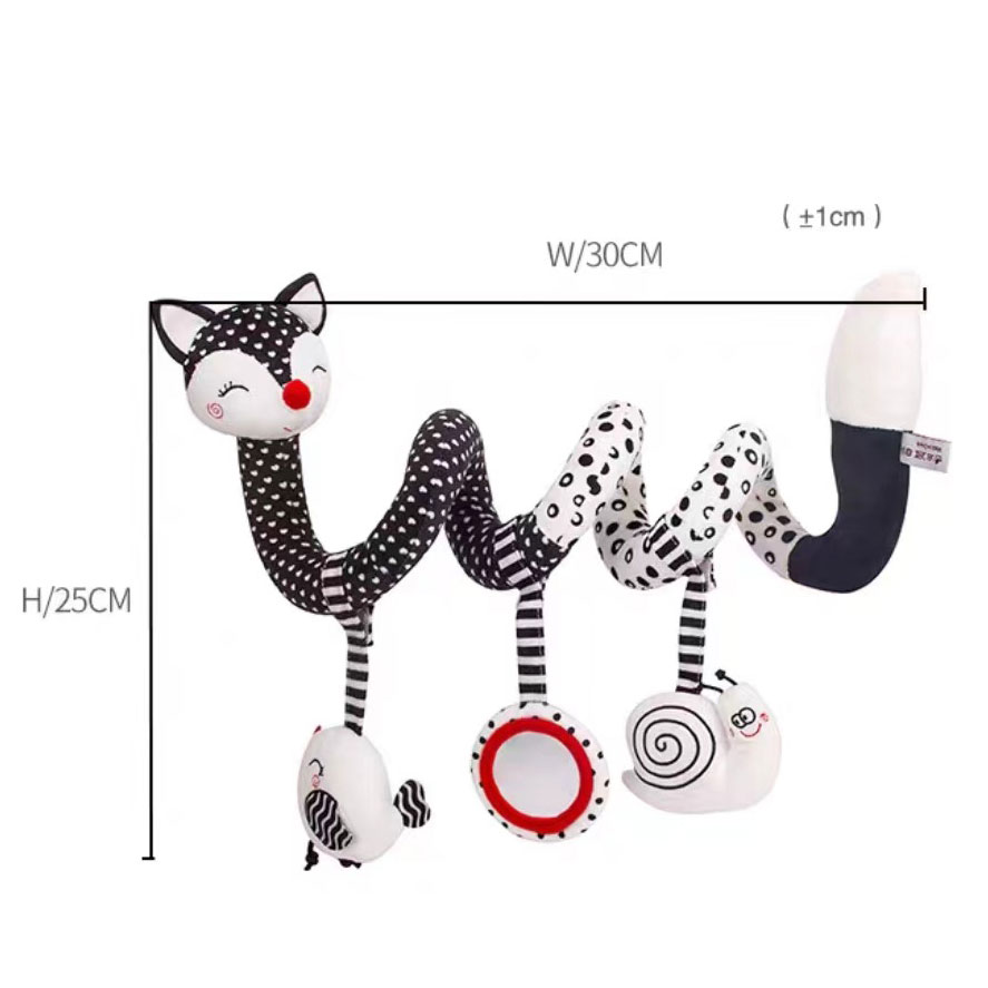 Other Educational Toys for Unisex Spiral Car Seat Stroller Activity Toy Fox Toys