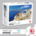 High quality oil painting custom different design 1000 pieces jigsaw puzzle