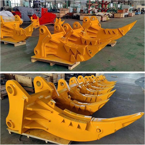 Factory Excavator Land Clearing Rakes 1 - 100 Ton Excavator Stick Rake Q345 /