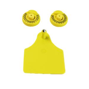 China PEUR RFID Ear Tag Within Operation Temperature 17cm For Livestock Management factory