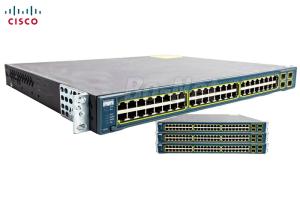 China 3560G 48 Port Gigabit PoE Switch 10/100/1000T 4x SFP AC 120/230 V WS-C3560G-48PS-S factory
