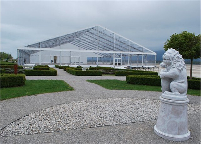 Luxury Public Parties Clear Event Tents UV Resistant 15m * 30m