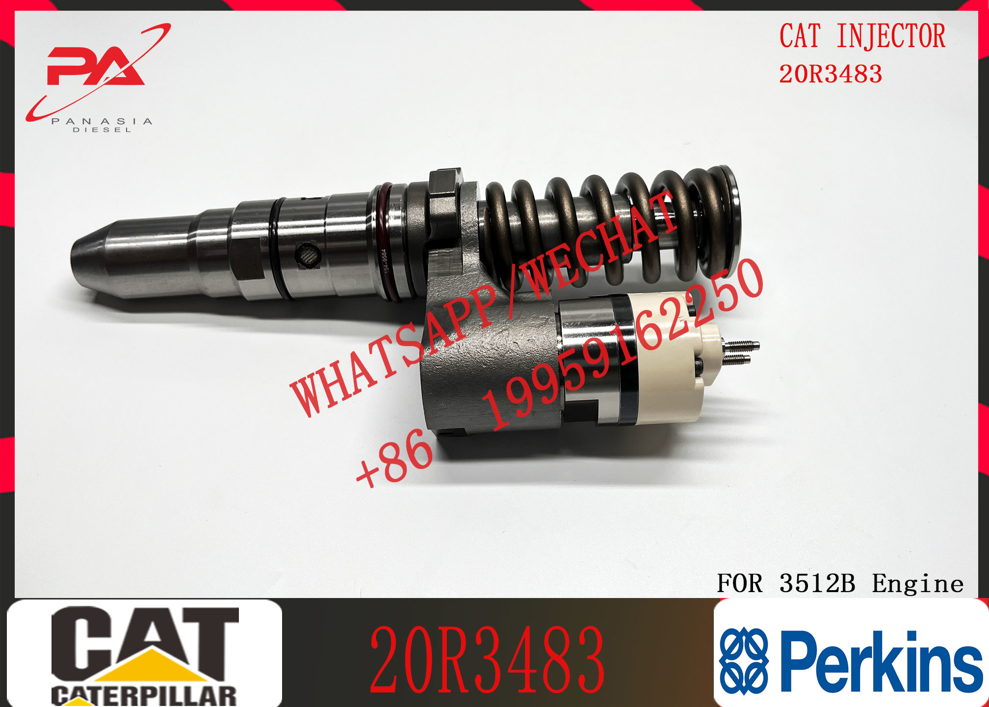 High quality diesel fuel injector 375-4106 3754106 20R3483 2OR-1276 OR9-539 230-3255