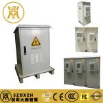 1U Front Door Outdoor Telecom Cabinets , Galvanized Steel Industrial Electrical