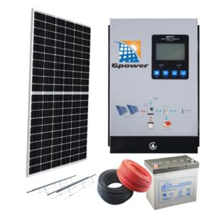 China ROSH 10KW Hybrid Grid Solar System With Batteries Backup factory