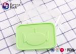 Safe Kids Plastic Lunch Box Eco Friendly Transparent Plastic Crisper