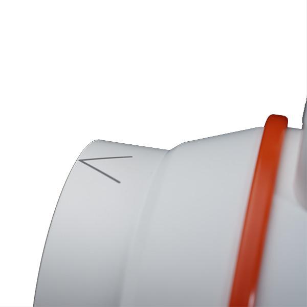 Two Speed Ventilation Centrifugal Inline Duct Fans Mixed Flow Silent Weatherproo