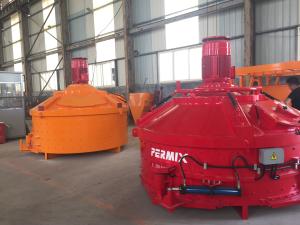 China High Homogenization Industrial Cement Mixer Vertical Shaft Batch Steel Material factory