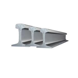 China High Strength Railway Steel Rail EN13674-1 Mine Rail Track 54E1/60E1 factory