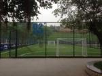High Density Artificial Turf For Football Fields , Soccer Synthetic Grass