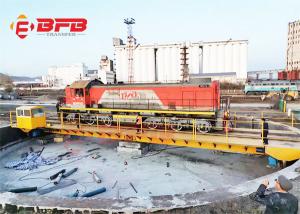 China Q235 Material Handling Solutions Dia 24M Locomotive Railway Turntable factory