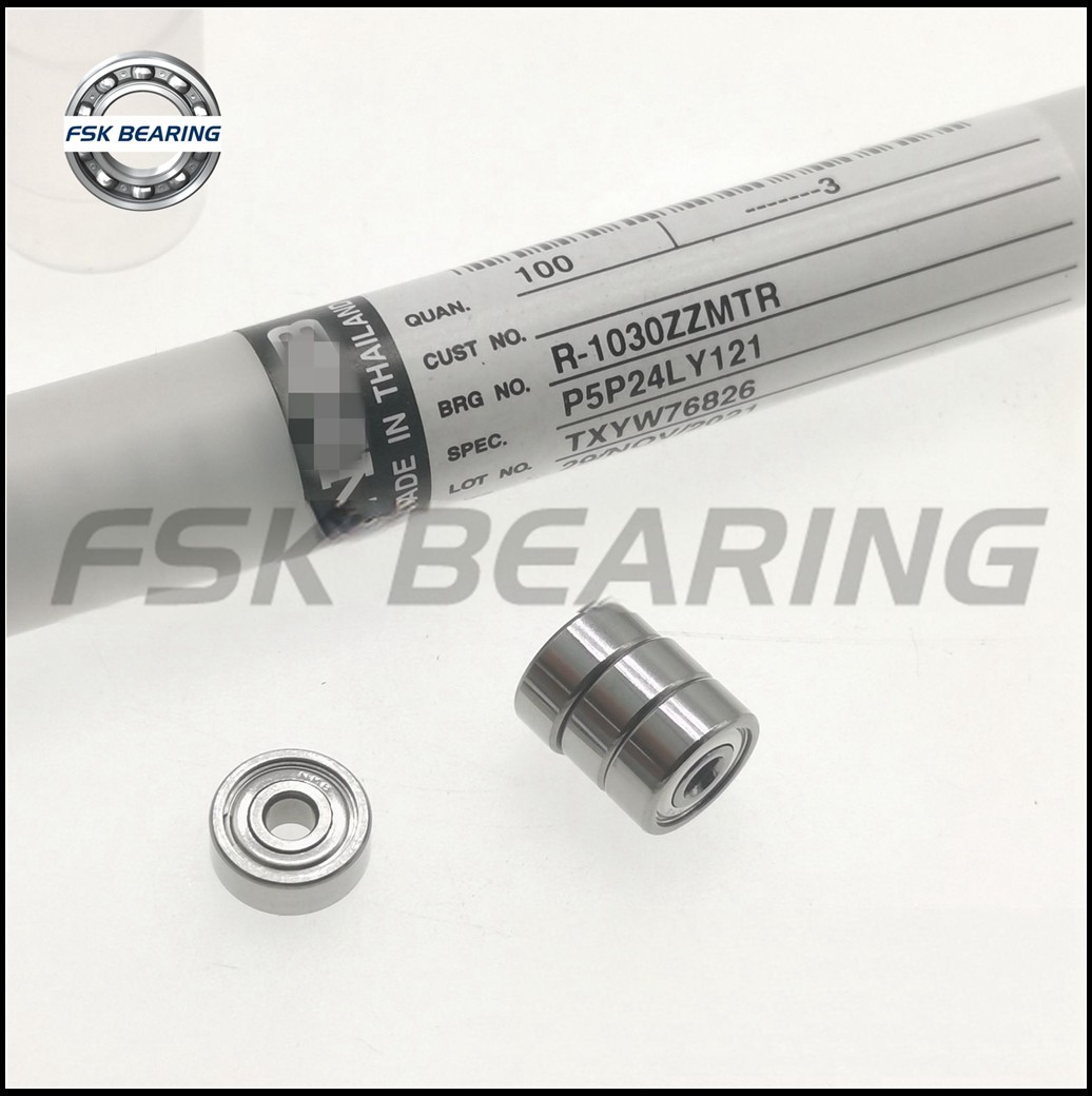 Euro Market R-1030ZZMTRP5P24LY121 623ZZ Single Row Deep Groove Ball Bearing 3*10*4mm Miniature