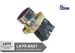 Black Push Button Switch SB2 Series / Illuminated Momentary Switch OEM Service