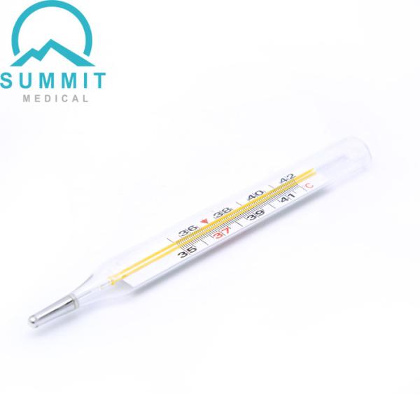 Hospital Oral Armpit Glass Thermometers Clinical Mercury Thermometers Medium