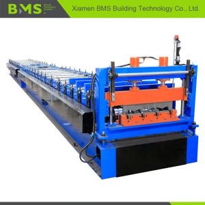 China High Speed Floor Deck Plate Roll Forming Machine Steel Deck Roll Former 25 Station factory