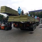 840-25-0.426mm iron grey steel silver paper glass wool sandwich panel