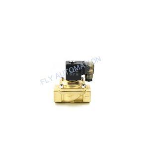China PU220-08 G1 AC220V Water Solenoid Valves Normally Closed 2 Way Direct Acting on sale