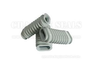 China 10.5 Mpa EPDM Flexible Rubber Bellows Air Aging Resistance Insulating Silver Grey factory
