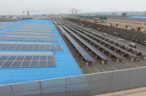 China 1500V 500KW On Grid Solar System , Solar Panel System For Home factory