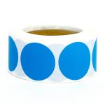 Round Colored Label Sticker Paper Roll Self Adhesive Waterproof