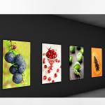 Retail Led Fabric Light Box , Free Standing Led Frameless Fabric Light Box