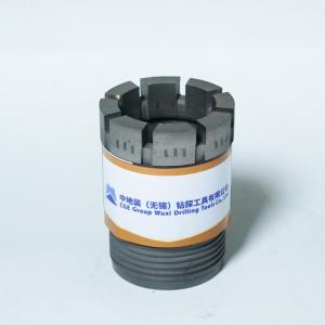 China NQ Impregnated Diamond Bit Wedge type Good Fluid evacuation factory